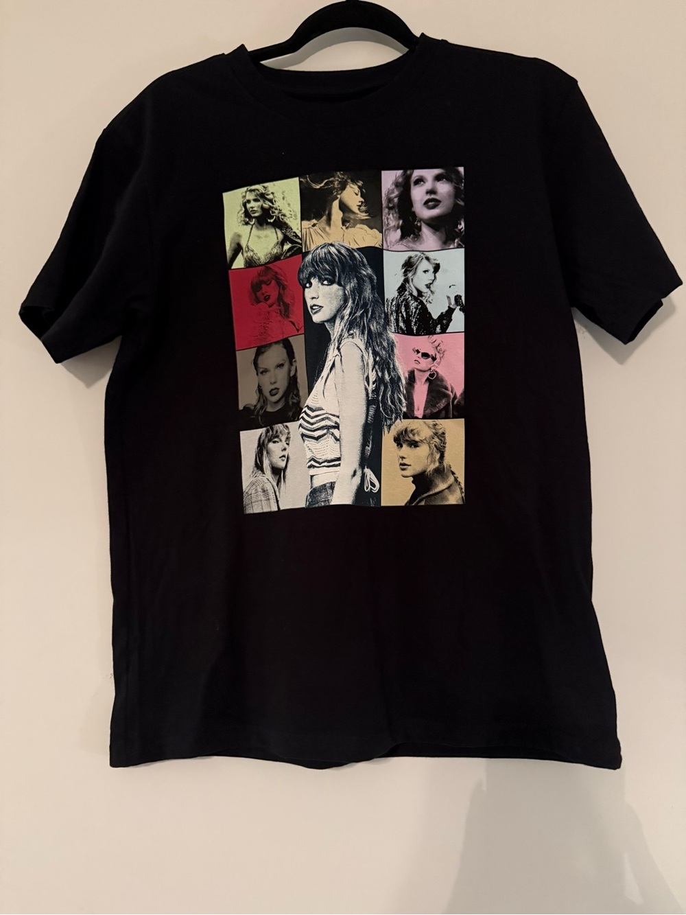 Taylor Swift Eras Tour Black Short-Sleeve Tee